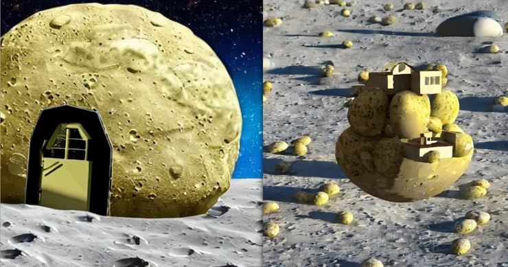 Building on the moon and Mars? You'll need extraterrestrial cement for that