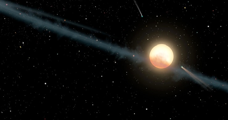 Astronomers Have Detected a Mysterious, Dusty Object Erratically Dimming Its Star