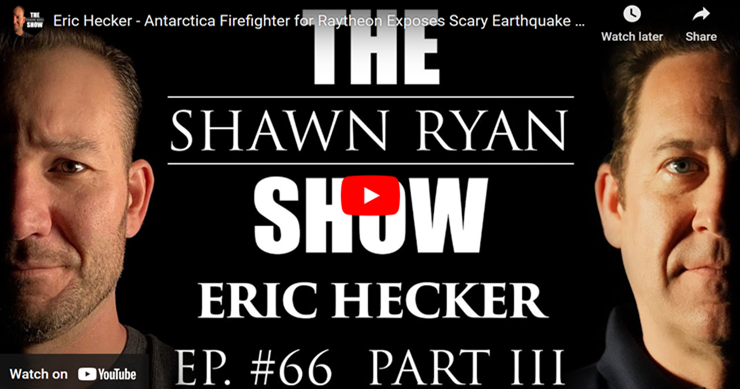 Eric Hecker – Antarctica Firefighter for Raytheon Exposes Scary Earthquake Weapon | SRS #66 (Part 3)