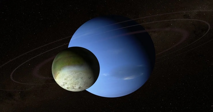 Could Neptune’s largest moon swing a spacecraft into the planet’s orbit?