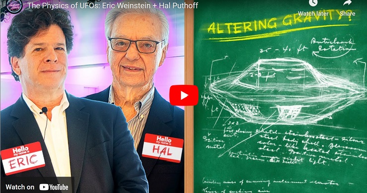 The Physics of UFOs: Eric Weinstein + Hal Puthoff