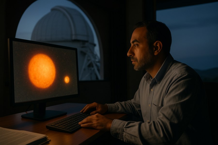 Astronomers may have finally imaged Betelgeuse’s long-suspected companion star