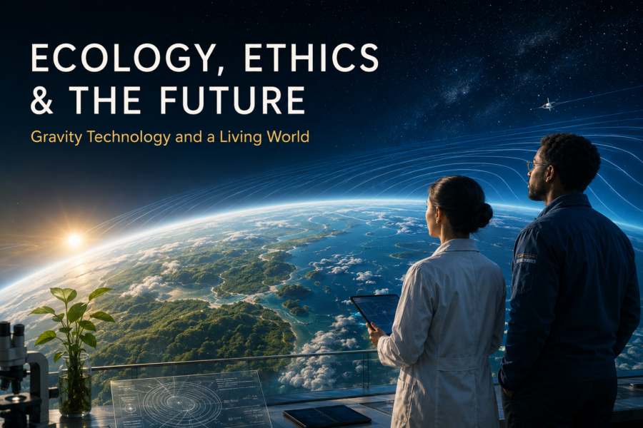 Ecology, Ethics & the Future