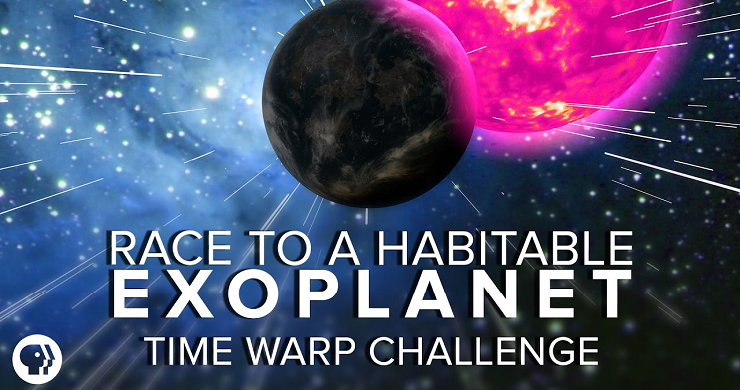 The Race to a Habitable Exoplanet - Time Warp Challenge | Space Time