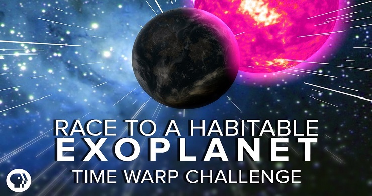 The Race to a Habitable Exoplanet – Time Warp Challenge | Space Time