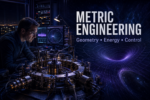 Researcher studying experimental metric engineering and curved spacetime geometry