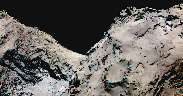 For Rosetta, a Landing and an Ending on a Comet